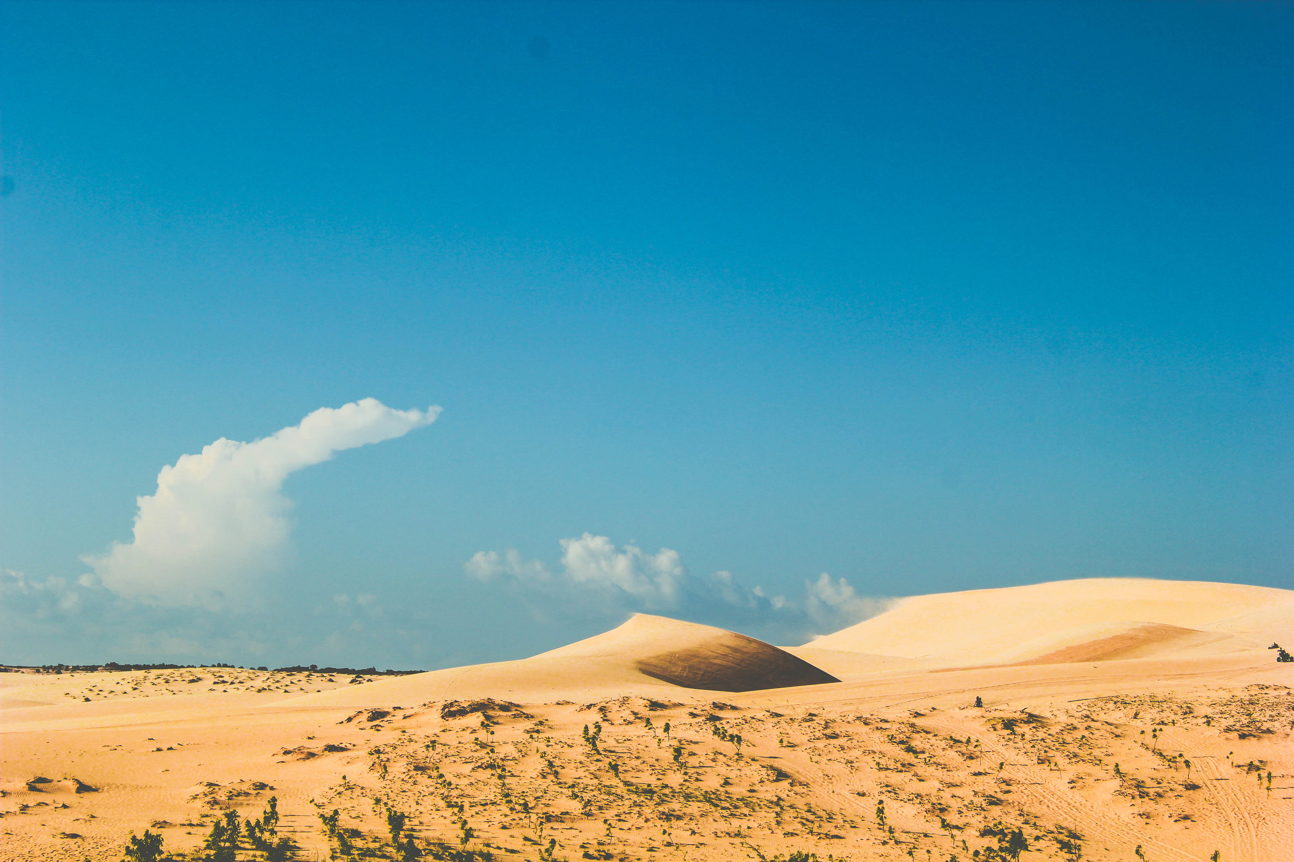 brown desert during daytime