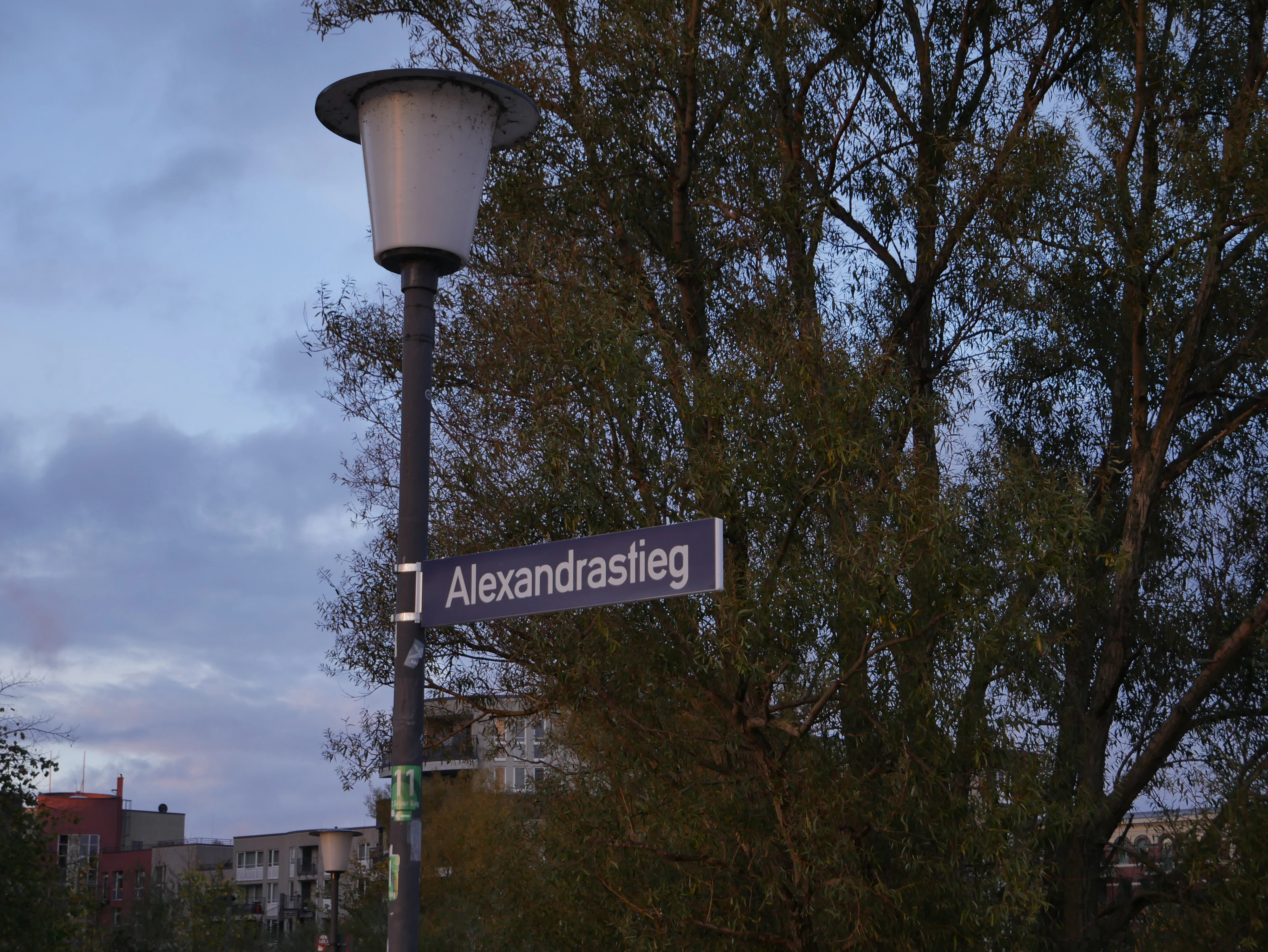 a street sign on a pole