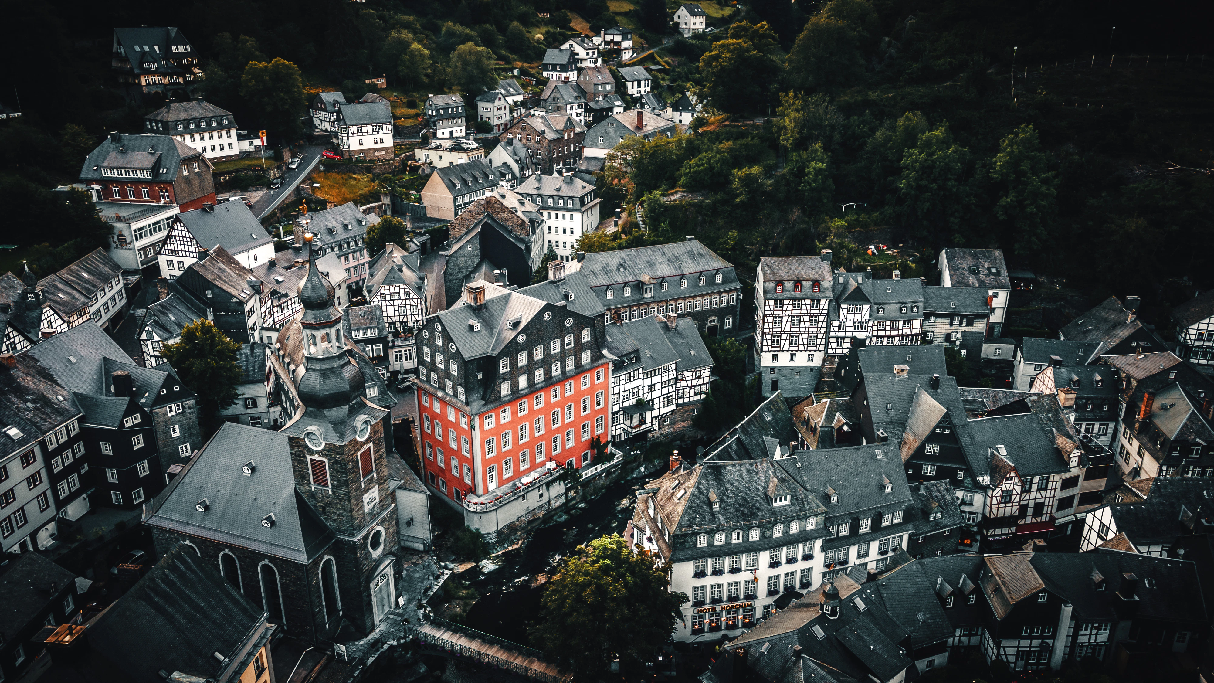 aerial view of city buildings during daytime